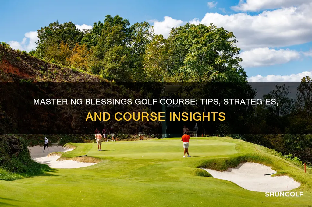 how to play the blessings golf course