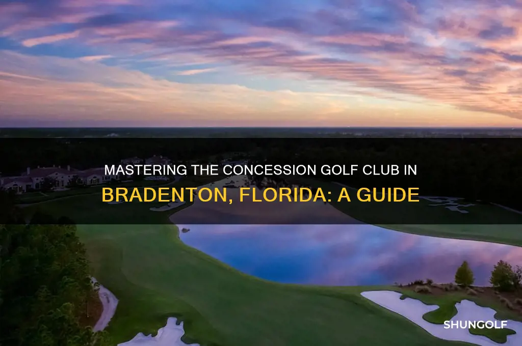 how to play the concession golf club bradenton fl