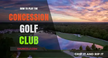 Mastering the Concession Golf Club: Tips for Optimal Play and Strategy