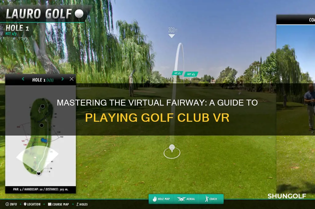 how to play the golf club vr