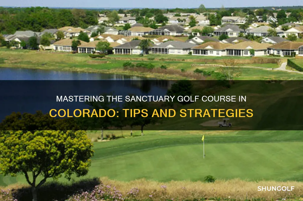 how to play the sanctuary golf course colorado