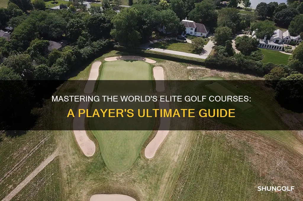 how to play the top 100 golf courses