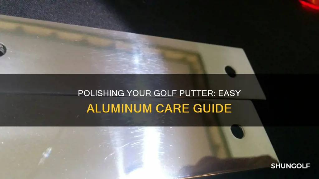 how to polish aluminum golf putter
