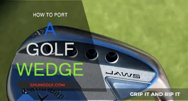 Golf Wedge Porting: 8 Simple Steps to Success