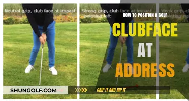 Mastering the Perfect Golf Clubface Position at Address: A Guide