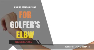 Mastering Strap Placement to Relieve Golfer's Elbow Pain Effectively