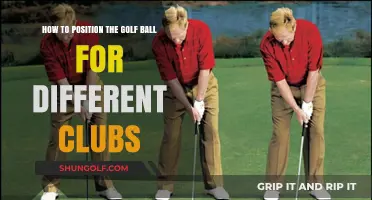 Mastering Ball Position: A Guide for Every Golf Club