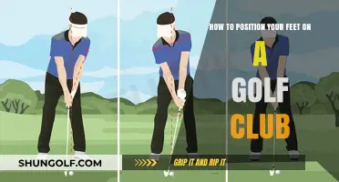 Master Your Golf Swing: Optimal Foot Positioning on the Club