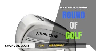 Posting an Incomplete Golf Round: Rules, Etiquette, and Best Practices