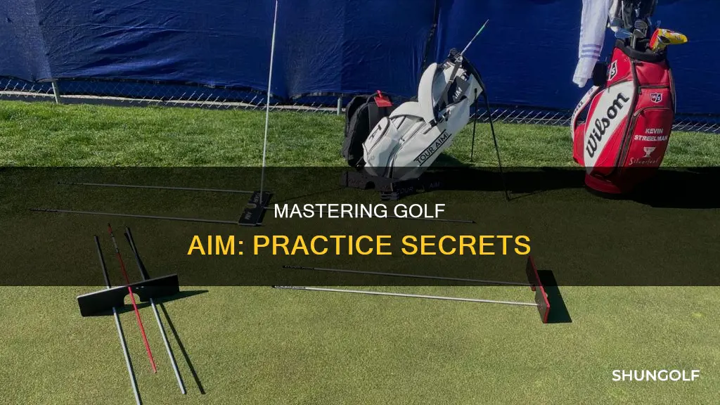 how to practice aiming in golf