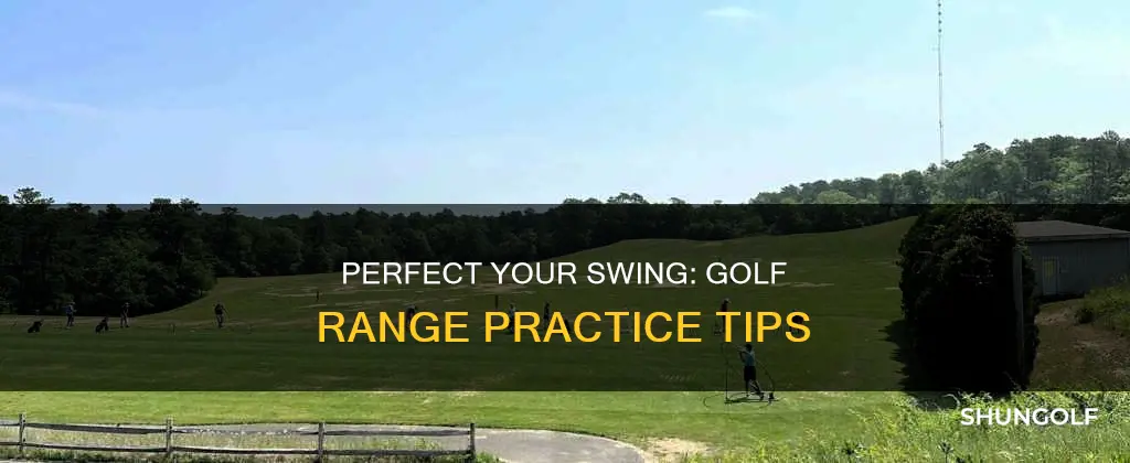 how to practice at golf range