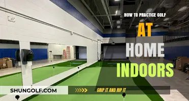 Master Your Golf Swing: Indoor Practice Tips for Home Improvement