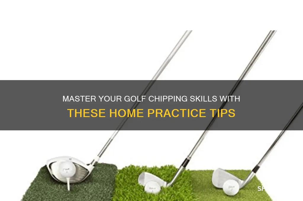 how to practice golf chipping at home