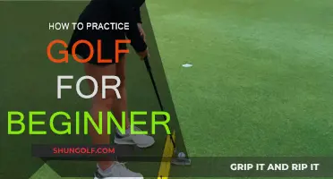 Golf Practice for Beginners: The Ultimate Guide
