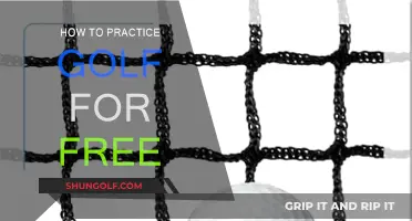 Free Ways to Practice Your Golf Swing