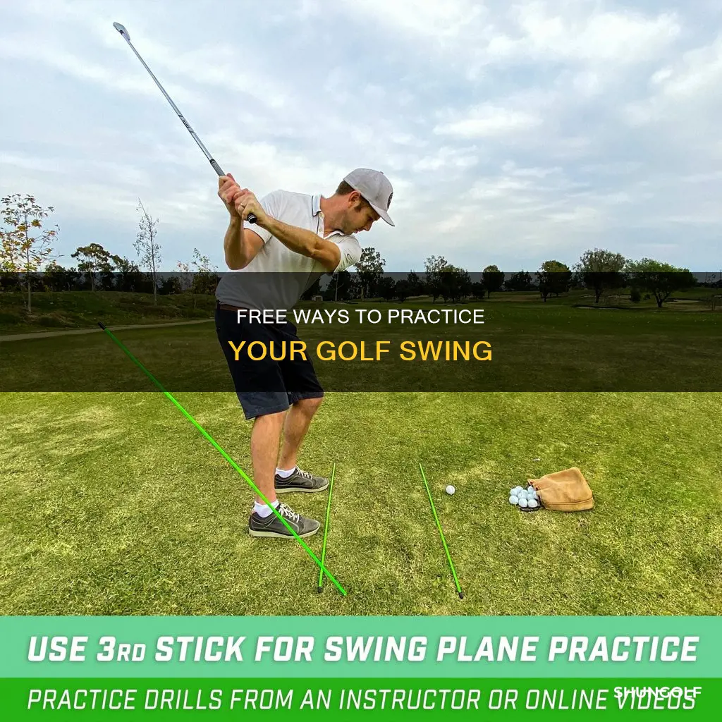 how to practice golf for free