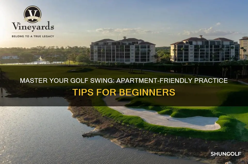 how to practice golf in an apartment