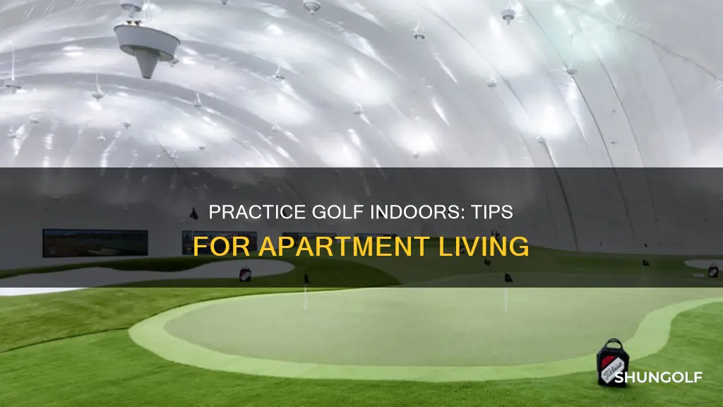 how to practice golf in apartment