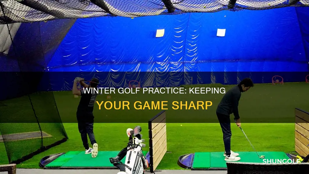 how to practice golf in winter
