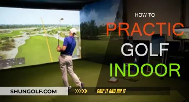 Golf Indoors: Practice Drills for Your Home