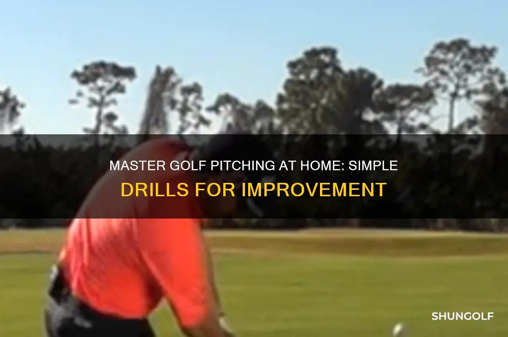 how to practice golf pitching at home