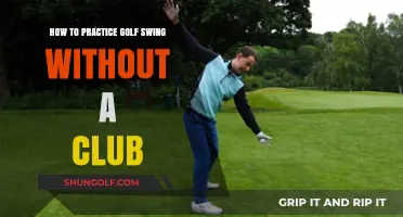 Master Your Golf Swing: Club-Free Practice Techniques for Improvement