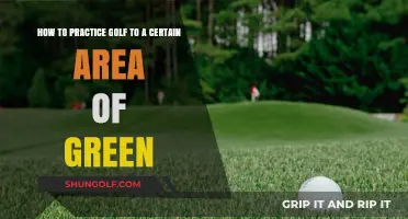 Mastering Golf Shots: Precision Practice for Targeting Specific Green Areas