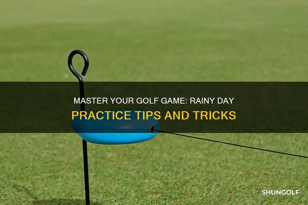 how to practice golf when it