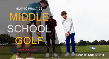 Mastering Middle School Golf: Practice Strategies