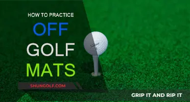 Golf Mats: Practicing Your Swing Off the Course