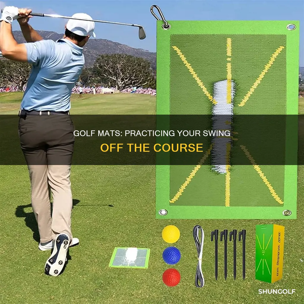 how to practice off golf mats