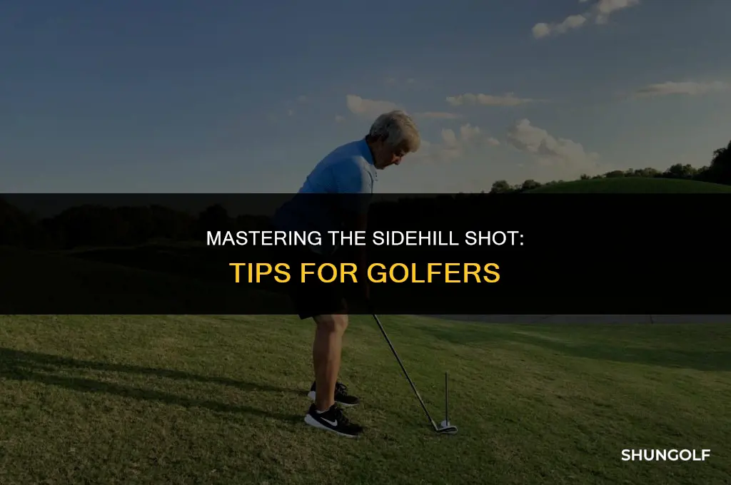how to practice sidehill shot in golf