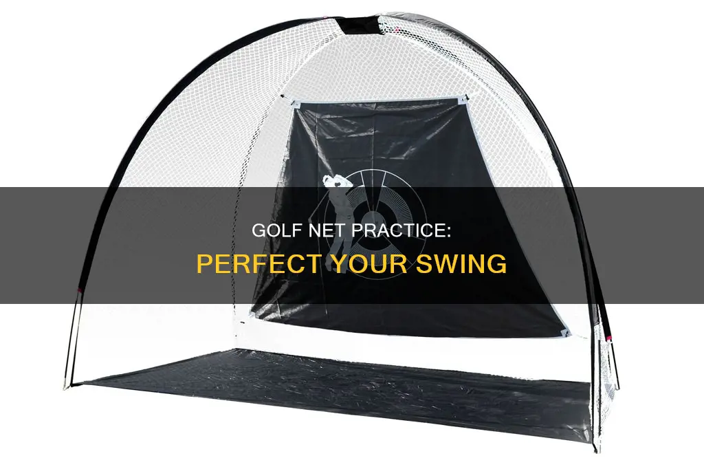 how to practice with golf net