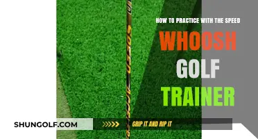 Master Your Swing: Speed Whoosh Golf Trainer Practice Guide