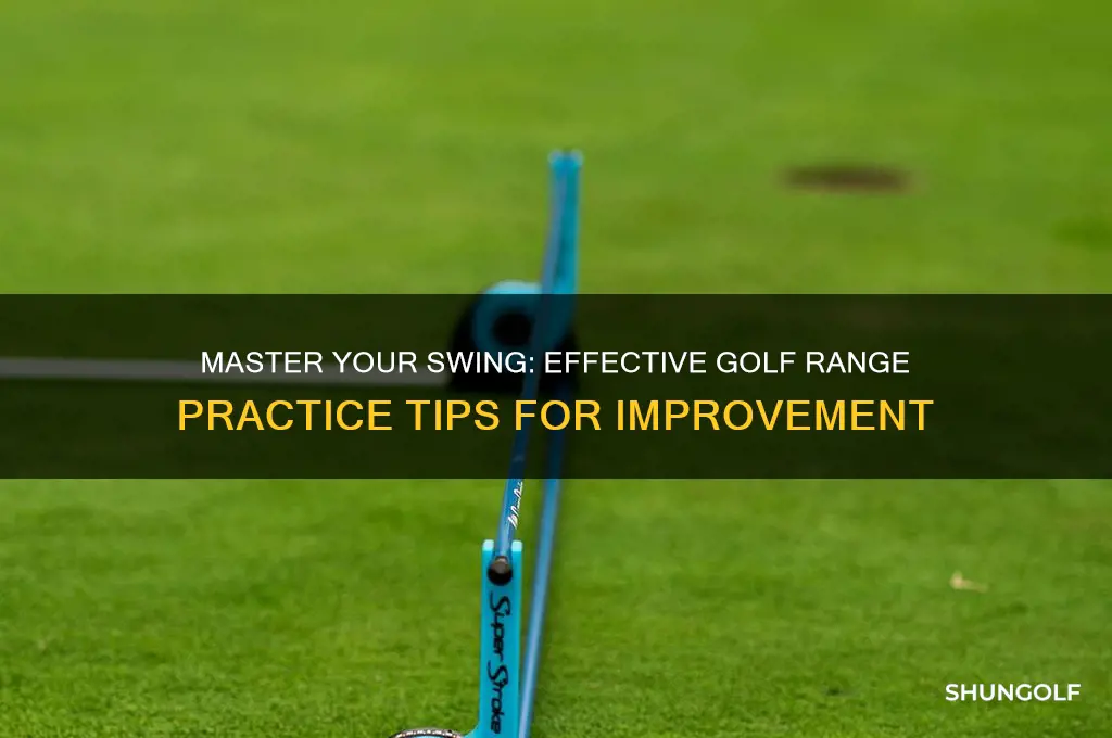 how to pratice at the golf range
