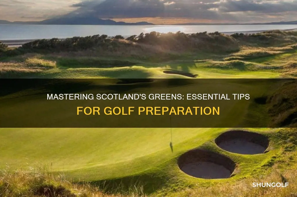 how to prepare for golf in scotland