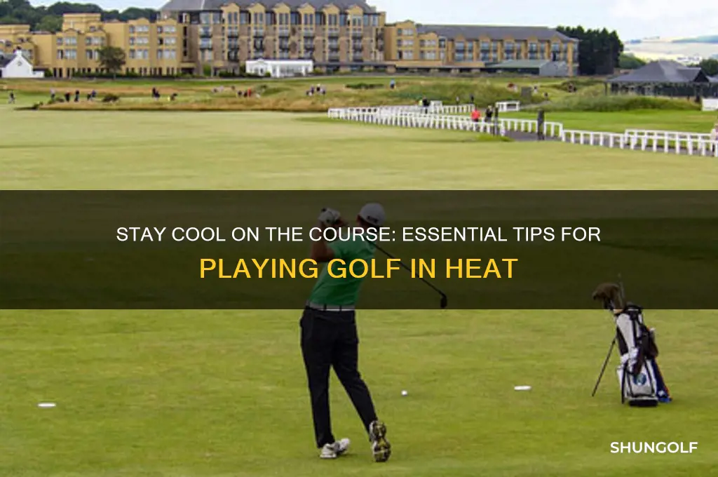 how to prepare golf for heat outside