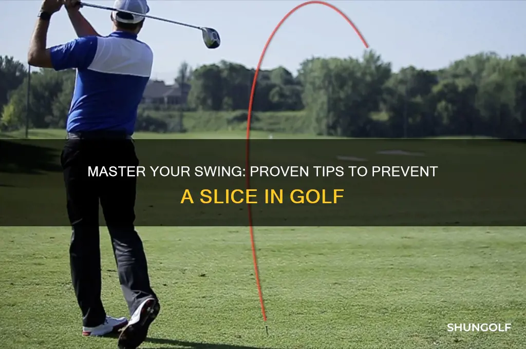 how to prevent a slice in golf
