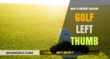 Prevent Golf Left Thumb Blisters: Essential Tips for Comfortable Play