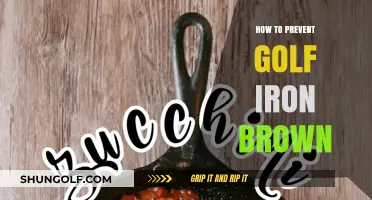 Preventing Golf Iron Browning: Essential Tips for Long-Lasting Clubs