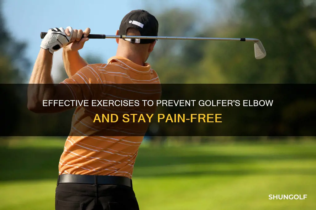 how to prevent golfer