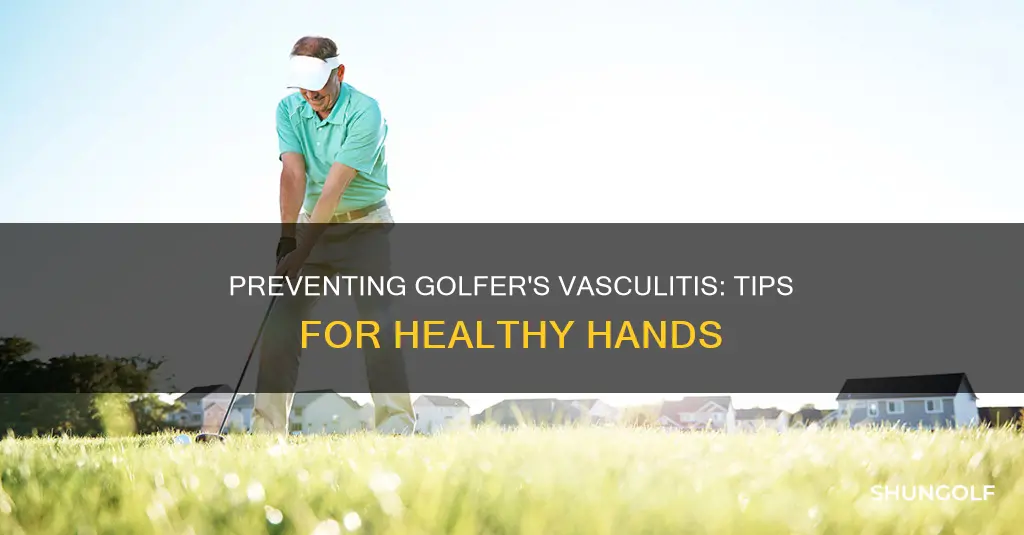how to prevent golfer