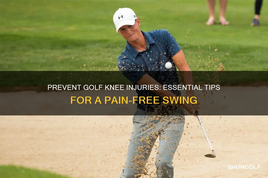 how to prevent knee injuries in golf