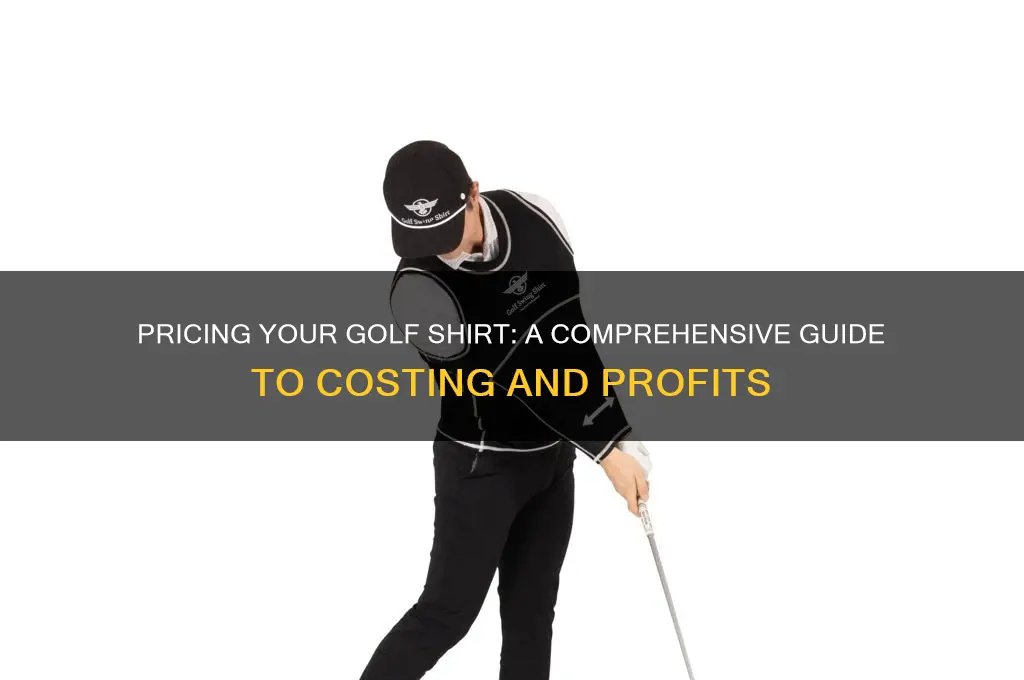 how to price out a golf shirt