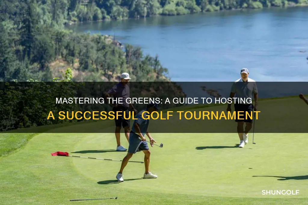 how to produce a successful golf tournmanet