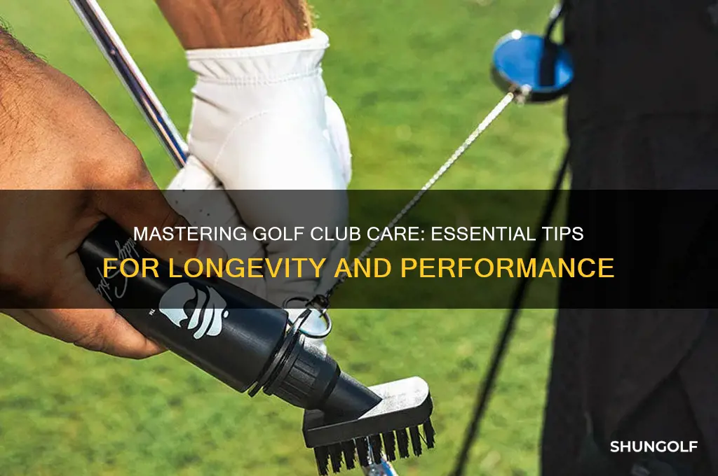 how to properly care for golf clubs