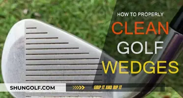 Cleaning Golf Wedges: A Step-by-Step Guide