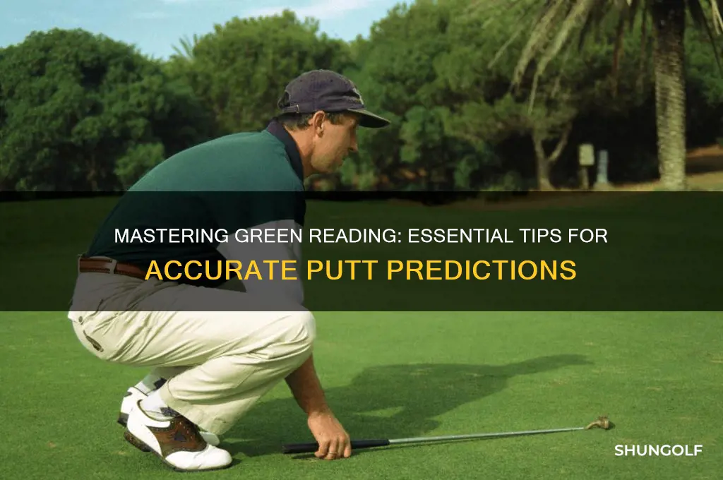 how to properly read a golf green