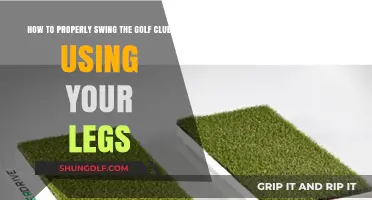 Master Your Golf Swing: Leg Power Techniques for Perfect Shots