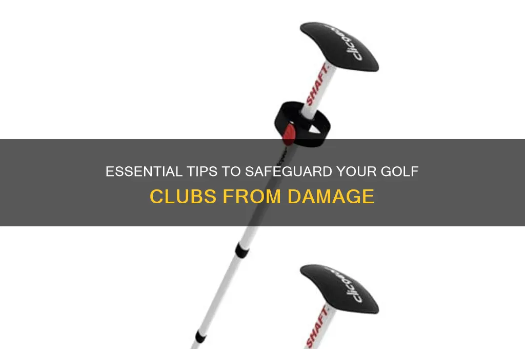 how to protect golf clubs